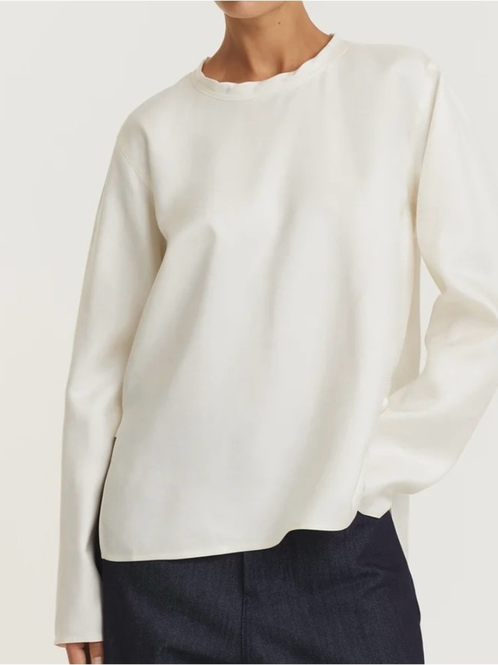 SOFIE D’HOORE BACH SILK BLOUSE SHIRT - Picture 2 of 5